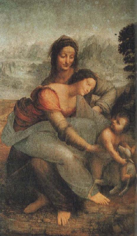 LEONARDO da Vinci Our Lady and St Anne china oil painting image